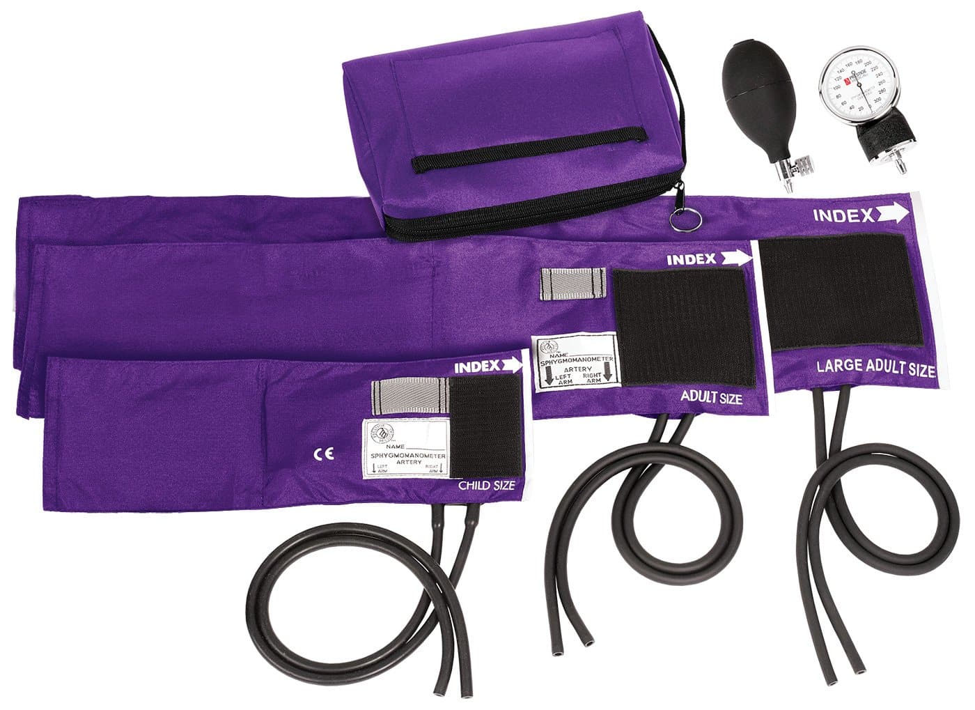 Prestige Medical 3-in-1 Aneroid Sphygmomanometer Set with Carry Case - Senior.com Aneroid Sphygmomanometer
